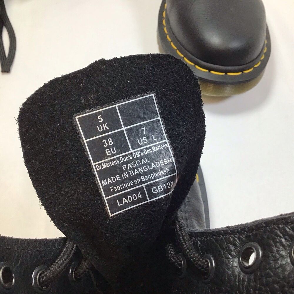 Doc Martens Bouncing Soles Pascal Soft Leather Bo… - image 8